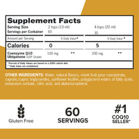 Thumbnail for Qunol Liquid CoQ10 100mg, Superior Absorption Natural Supplement Form of Coenzyme Q10, Antioxidant for Heart Health, Orange Pineapple Flavored, 60 Servings, 20.3 oz Bottle