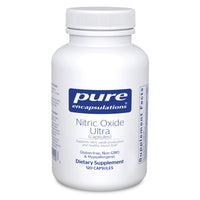 Thumbnail for Pure Encapsulations Nitric Oxide Ultra (Capsules) - Supplement Supports Nitric Oxide Production, Healthy Blood Flow & Vascular Health* - with L-Citrulline & CranLoad Cranberry Extract - 120 Capsules