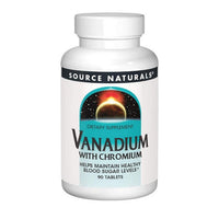 Thumbnail for Source Naturals Vanadium W/chromium 90 Tabs