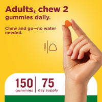 Thumbnail for Nature Made Multivitamin Gummies, Mens & Womens Gummy Vitamins & Minerals, Adult Multivitamin Gummy, Daily Nutritional Support, 150 Vitamin Gummies, 75 Day Supply