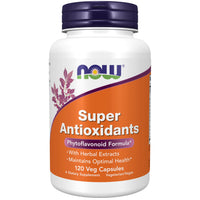 Thumbnail for NOW Supplements, Super Antioxidants with Herbal Extracts and a Broad Spectrum of Flavonoids for Immune Support, 120 Veg Capsules