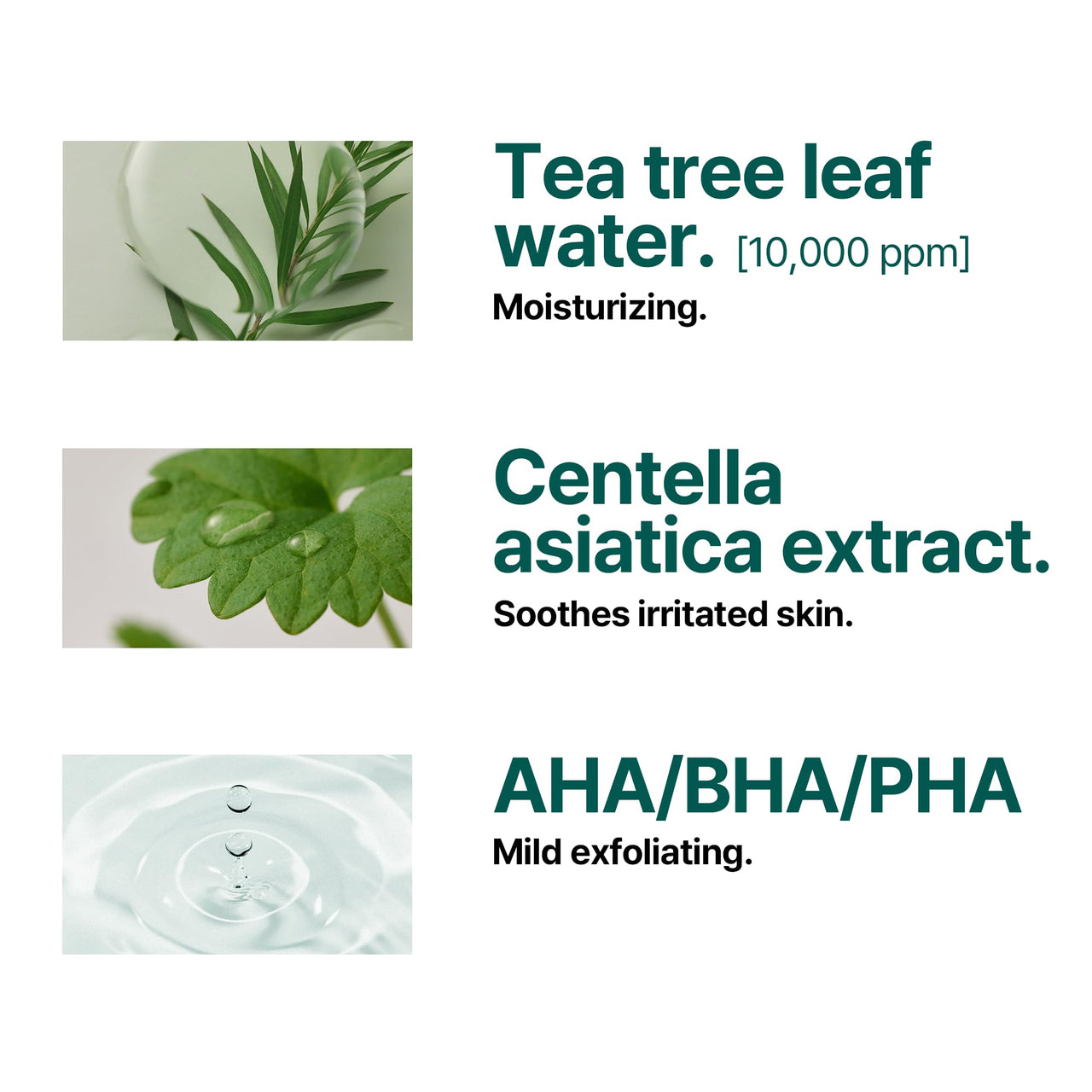 SOME BY MI AHA BHA PHA 30 Days Miracle Acne Clear Foam + Toner - 3.38Oz+5.07Oz - Made from Tea Tree Leaf for Sensitive Skin - Daily Face Wash and Toner for Sebum and Dead Cells - Korean Skin Care