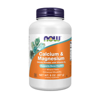 Thumbnail for NOW Foods Supplements, Calcium & Magnesium Citrate Powder with Vitamin D3, Supports Bone Health*, 8-Ounce