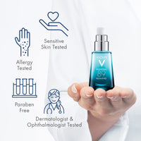 Thumbnail for Vichy Mineral 89 Eye Serum | Hyaluronic Acid + Caffeine Eye Cream | Under Eye Cream For Dark Circles | Under Eye Brightener | Hydrating Eye Cream | Eye Puffiness Reducer | Opthalmologist Tested
