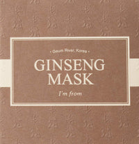 Thumbnail for I'm from] Ginseng Mask, detox, elasticity, prevent fine lines, 3.97% ginseng extract, 120g, 4.23oz
