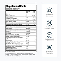 Thumbnail for Transparent Labs Bulk Black Pre Workout - Clinically Dosed, Sugar Free Preworkout for Men and Women with Beta Alanine Powder, Citrulline Malate, & Caffeine - 30 Servings, Cherry Kiwi