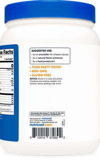 Thumbnail for Nutricost Sodium Citrate Powder 2LB (32.4oz) - Food Grade, Non-GMO - Emulsifier, Natural Flavor Enhancer, Food Preservant