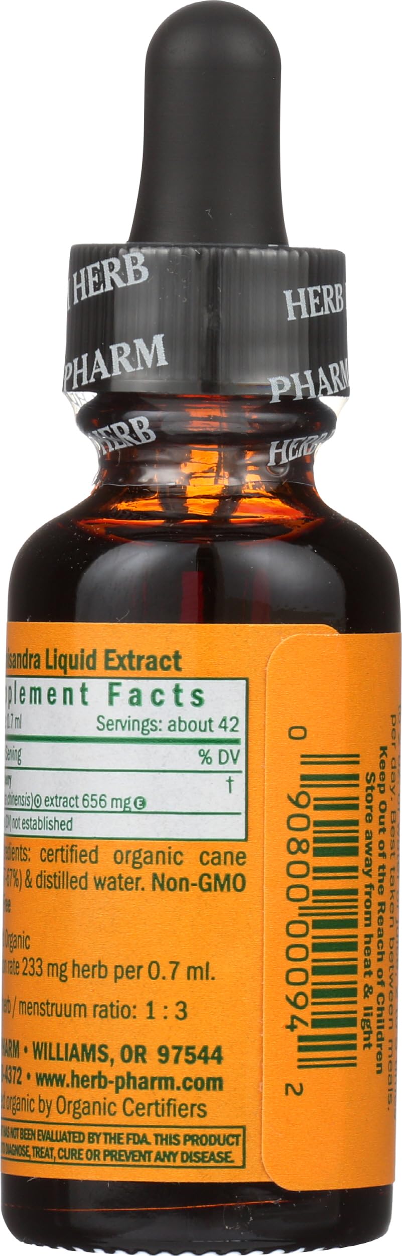 Herb Pharm Certified Organic Schisandra Berry Liquid Extract - 1 Ounce