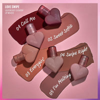 Thumbnail for Kaja Lip Mousse - Love Swipe 02 Sweet Softie| with Raspberry Seed Oil and Vitamin E, Buildable, Blendable, Moisturizing, Velvet Finish, Weightless Texture, Deep Shades, 0.22 Oz