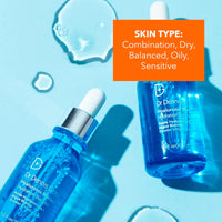Thumbnail for Dr Dennis Gross Hyaluronic Marine™ Hydration Booster: for Dehydrated, Rough Texture, Dry Fine Lines & Wrinkles, 1 fl oz
