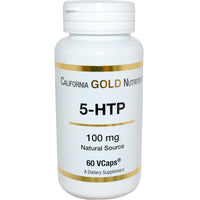 Thumbnail for California Gold Nutrition, 5-HTP, 100 mg, 60 VCaps