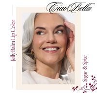 Thumbnail for LAURA GELLER NEW YORK Jelly Balm Hydrating Lip Color Duo - Very Black Cherry + Sugar & Spice - Holiday 2024