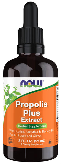 Thumbnail for NOW Foods Supplements, Propolis Plus Extract Liquid with Dropper, Herbal Supplement, 2-Ounce