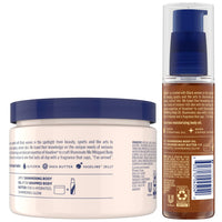 Thumbnail for Vaseline Illuminate Me Body Butter & Body Oil - Shimmering Body Bronzer, Hydrating Whipped Organic Shea Butter with 24-Hour Moisture for Melanin-Rich Skin, Radiant Body Glow Oil (2 Piece Set)