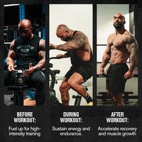 Thumbnail for Jacked Factory Carb Surge - Premium Carbohydrate Powder with Carb10 Pea Starch & Cluster Dextrin for Fast-Acting Intra Workout Carbs & Increased Energy - 30 Servings, Unflavored