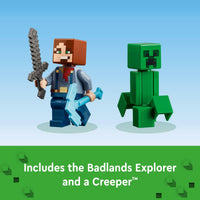 Thumbnail for LEGO Minecraft The Badlands Mineshaft - Building Toys for Boys & Girls, Ages 8+ - Video Game Toy for Kids - W/Minecraft Minifigures - Gift for Birthdays - 21263