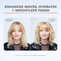 Thumbnail for XMONDO Hair Wavetech Hydrating Wave Cream, Vegan Formula Wavy Hair Curl Cream with Coconut and Argan Oil for Definition, Breakage Protection, and Hair Hydration, 5 Fl. Oz