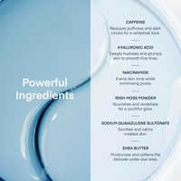 Thumbnail for TEREZ & HONOR Under Eye Patches for Dark Circles - 60 Korean Hydrogel Masks for Puffiness, Bags with Caffeine, Hyaluronic Acid, Niacinamide - Undereye Brightening, Hydrating, Anti-Wrinkle & Cooling