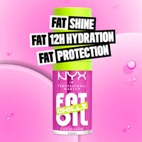 Thumbnail for NYX PROFESSIONAL MAKEUP Fat Oil Chillz, Moisturizing, Shiny and Vegan Tinted Lip Gloss - Strawberry Slush (Sheer Pinkish Purple)