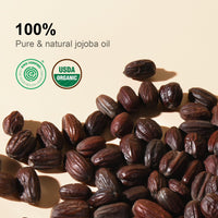 Thumbnail for Yoken Pure Jojoba Oil Organic USDA Certified 16 fl oz, 100% Natural Jojoba Oil for Hair, Skin & Face, Cold Pressed Unrefined, Deeply Body Moisturizer Jojoba Carrier Oils for Essential oil Mixing