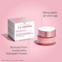 Thumbnail for Clarins Multi-Active Renewing Night Moisturizer with Niacinamide | Smooth Fine Lines | Visibly Tighten Pores | Even Tone and Texture | Boost Glow | Strengthen Moisture Barrier | Dry Skin Type