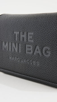 Thumbnail for Marc Jacobs The Leather Mini Bag, Black