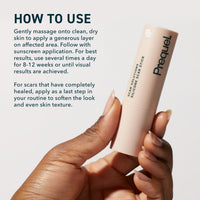 Thumbnail for Prequel Skin Scar Solutions 60% Silicone Scar Stick. Thick Solid Velvety Film for Scars. Formula Infused with Centella Asiatica Extracts and Vitamin E. Soothing and Occlusive