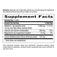 Thumbnail for Country Life Buffered Vitamin C 1000mg with Bioflavonoids, Calcium, Magnesium, Potassium - Immune Support, Vegan Capsules, Gluten-Free, Gentle on Stomach - 100 Tablets