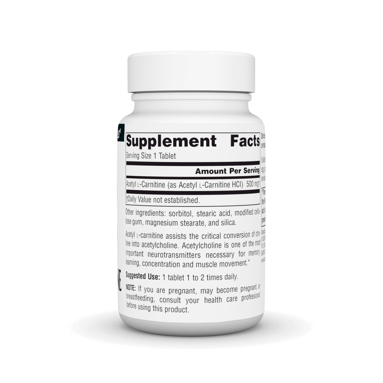 Source Naturals Acetyl L-Carnitine, 500mg, 30 Tablets