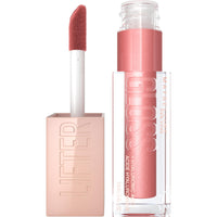 Thumbnail for Maybelline Lifter Gloss, Hydrating Lip Gloss with Hyaluronic Acid, Moon, Nude Pink, 0.18 Ounce