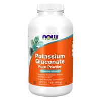 Thumbnail for NOW Foods Supplements, Potassium Gluconate Pure Powder 175 mg, Essential Mineral*, 1-Pound