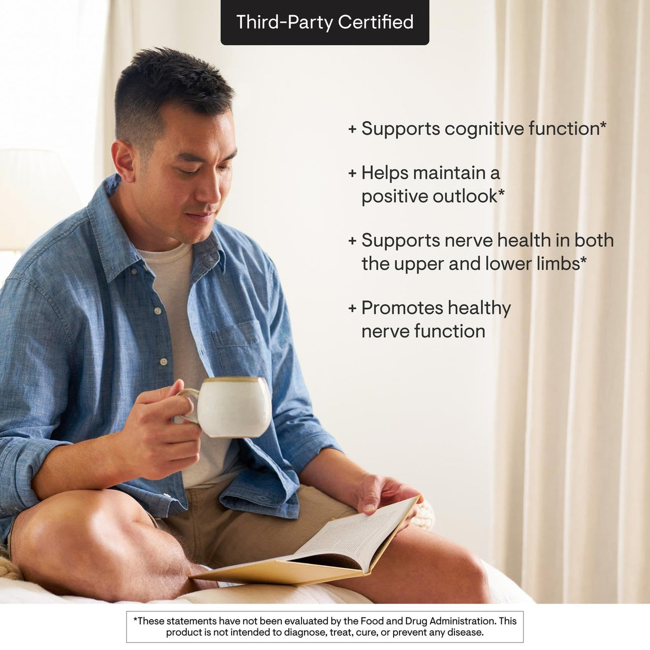 THORNE - Acetyl-L-Carnitine - 500 mg - Supports Brain Function & Healthy Nerve Sensations in The Hands & Feet* - Gluten, Dairy & Soy-Free - 60 Capsules