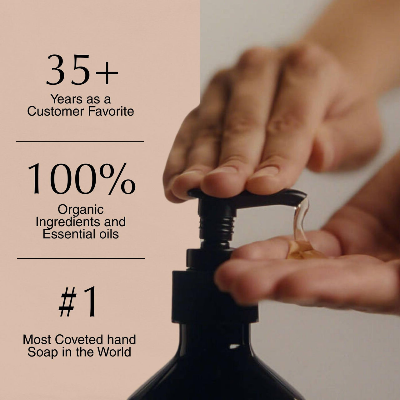 Aesop Resurrection Nourishing Hand Wash | Gentle Cleanser with Mandarin & Rosemary to Replenish & Hydrate Skin | 500mL / 16.9oz