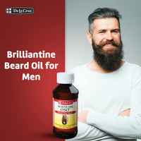 Thumbnail for De La Cruz Oil of the Bear Beard Oil for Men - Grooming Brillantine for Hair, Mustache and Beard - Aceite del Oso