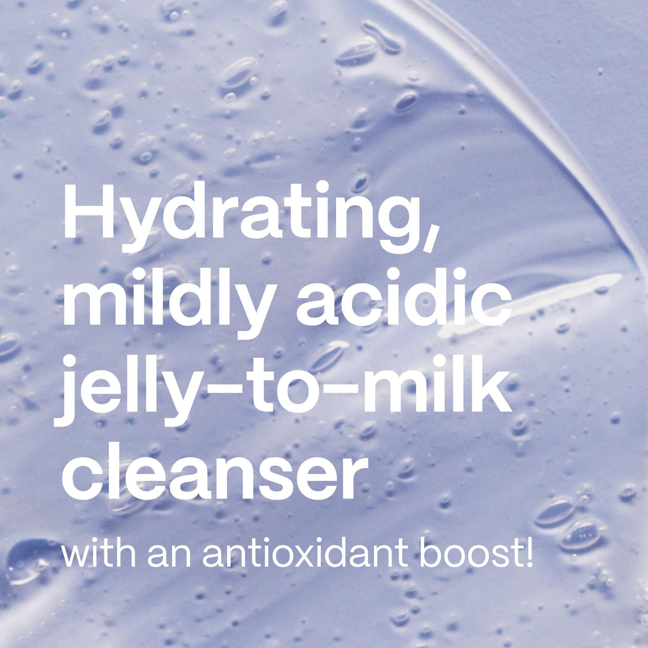 Mad Hippie Gel Cleanser - Jelly to Milky Hydrating Face Wash for Women/Men with Rose, Chamomile, and Hyaluronic Acid, 4 FL OZ