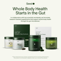 Thumbnail for Seed DS-01 Daily Synbiotic - Prebiotic and Probiotic for Women & Men - Digestive Health, Gut Health, Immune Support, Bloating & Constipation Relief - Vegan & Shelf-Stable - 60 Capsules (30-Day Supply)