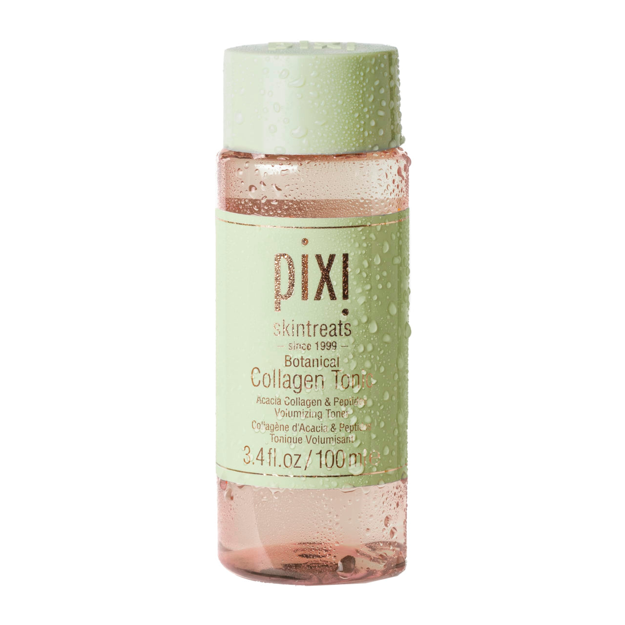 Pixi Botanical Collagen Tonic, Volumizing & Hydrating Toner, Enhanced with Peptides & Botanicals to Firm & Revitalize, Alcohol-Free Daily Moisturizing Toner, 100 ml / 3.4oz