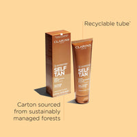 Thumbnail for Clarins Self Tanning Tinted Gel | Self Tanner For Face and Body | Natural, Long-Lasting, Streak-Free, Buildable, Instant Tan* | Non-Staining and Fast Absorbing | Contains Glycerin | 4.2 Ounces
