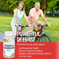 Thumbnail for SOLARAY Vitamin E Tocotrienols 50mg | Healthy Brain Function Support | Soy Free | 50ct