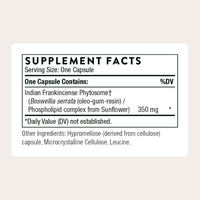 Thumbnail for THORNE - Boswellia Phytosome - Indian Frankincense (Boswellia Extract) Supplement - 60 Capsules