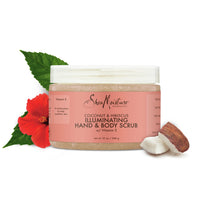 Thumbnail for SheaMoisture Body Scrub for Dull Skin Illuminating Coconut and Hibiscus Cruelty-Free Skin Care 12 oz