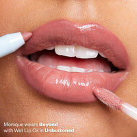 Thumbnail for Kosas Hotliner Retractable Lip Liner Pencil with Built-In Brush & Sharpener - Easy Contouring, Hydrating, Long-Lasting - Pigmented Creamy Texture for Plumping Lips - Hyaluronic Acid & Konjac- Beyond