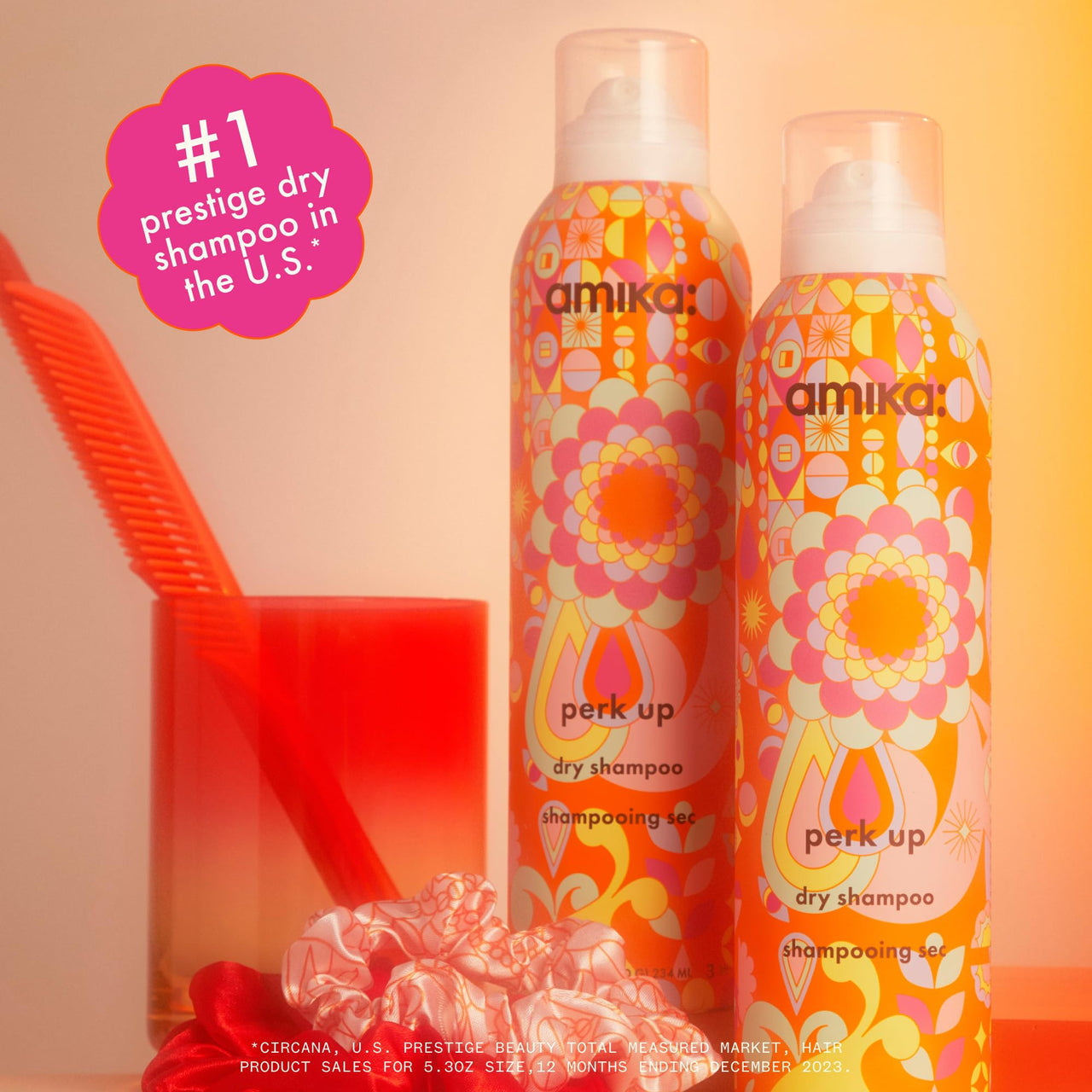 amika perk up talc-free dry shampoo, 9.5oz