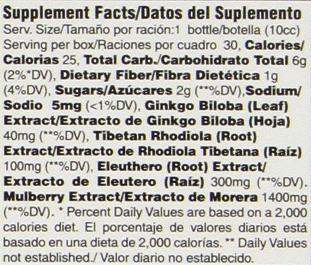 Prince Of Peace Ultra Ginkgo Plus, 30 Bottles, 0.34 fl. oz. Each – Brain Boost Supplement – Support for Active Lifestyles – Ginkgo Biloba for Endurance