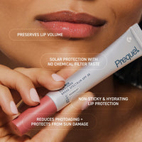 Thumbnail for Prequel Skin Lip Visor, Tinted Lip Balm with SPF 30 PA+++. Rosedust, Mint Flavor, Rosy Nude Shade with Non-Sticky Finish – Moisturizing Semi Gloss Balm Sunscreen for Daily Use - 2 Pack