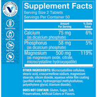 Thumbnail for The Vitamin Shoppe Magnesium 500MG - Muscle Relaxation, Bone Health & Energy Production Support, Daily Mineral (100 Tablets)