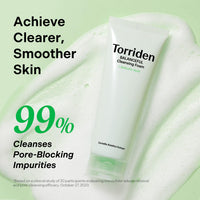Thumbnail for Torriden BALANCEFUL Pore Cleansing Foam 150ml (5.07 fl.oz.) | Mildly Exdfoliates and Refines Pores | Salicylic Acid, BHA, PHA, 5D CICA
