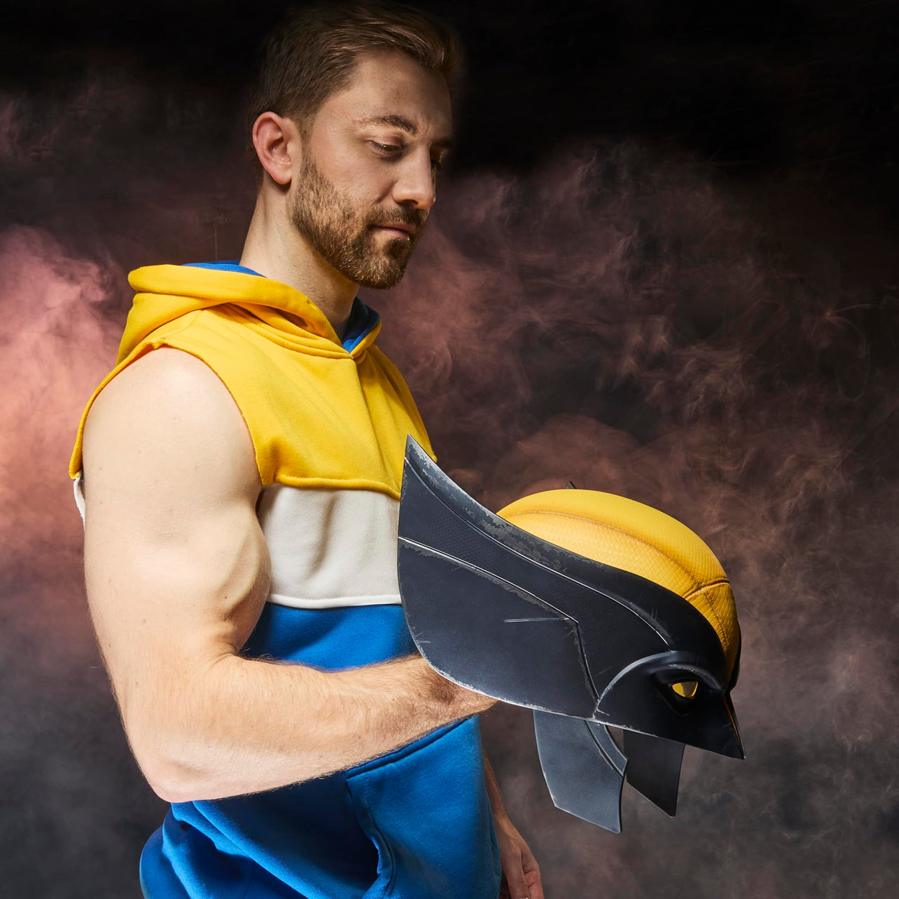 Marvel Legends Series Wolverine Premium Roleplay Mask, Movie Gear Collectibles for Adults