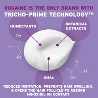 Thumbnail for Rogaine for Women 5% Minoxidil Foam, Growth Treatment for Thinning & Hair Loss, Once-A-Day Unscented Topical Foam, Regrow Fuller Thicker Hair, Dermatologist Recommended, 4-Month Supply, 2 x 2.11 oz