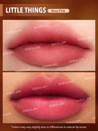 Thumbnail for SHEGLAM Soft Haze Lip Blur Waterproof Liquid Lipstick Matte Transfer-Proof Lip Tint Lasting Super Stay Lip Stain-Little Things